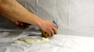 Quick homemade male masturbator