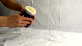 Quick homemade male masturbator