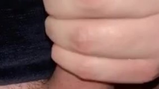Slow-mo | throbbing cock cum shot 