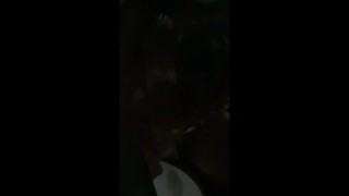 Suck to chav outside 