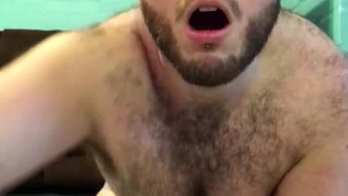 Stuffing dildo + cheesecake