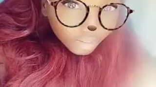Freaky Sexy Snapchat Goddess Ebony Teen Plays And Teases Her Big Tits Hot Video - Mastermeat1