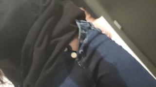 Boyfriend Gives Me A Helping Hand At The Urinal