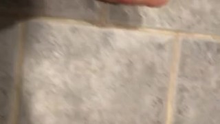 Small uncut cock and feet