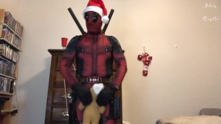 Deadpool Humps & Whacks Off X-mas Tree & Other Decorations
