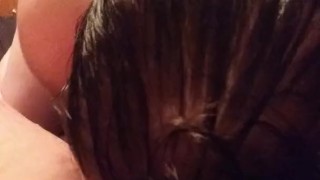 Pov you watch your lesbian slut lick and fuck you to loud orgasm