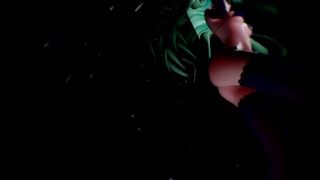 MMD18+ Sexy 4k 60fps Yamakaze Peek a Boo
