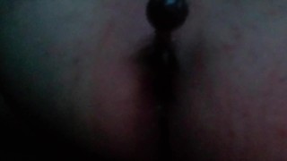 First time anal beads 