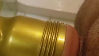 Licking Vortex in Fleshlight Fun Part 2