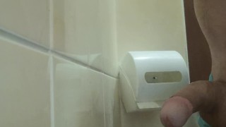 Masturbation in toilet 