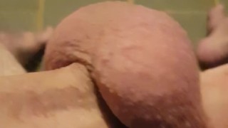 Jerking off outside untill I cum
