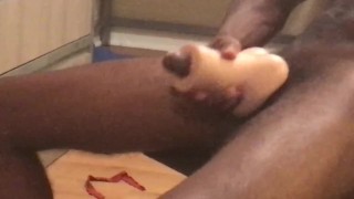 *OLD VIDEO* TORN POCKET PUSSY CHAIR SOLO MALE IN MIRROR