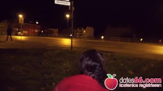 Random MILF gets picked up & FUCKED next to street! Dates66