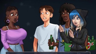 SummertimeSaga MUSIC TEACHER'S STRIP-PART 71 By MissKitty2K