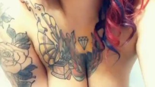 Redhead big tits