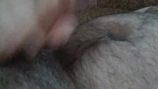 Handjob off on my favorite couch