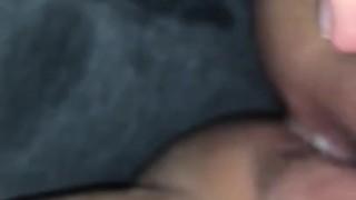Playing with my pussy after cumming