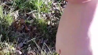 Outdoor BBW Feet *Grabbing Grass & Crunching Leaves With My Juicy Toes*