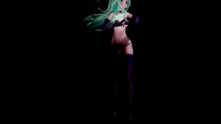 MMD 4k YamaKaze bikini Follow the Leader