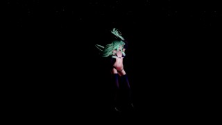 MMD 4k YamaKaze bikini Follow the Leader