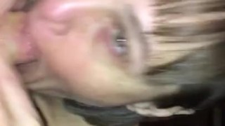 Love sucking his big fat cock