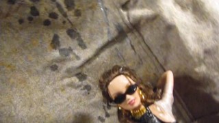 B.B.B. preview: Selen "Fetish Outfit & Sunglasses"(cum only) AVI no SloMo
