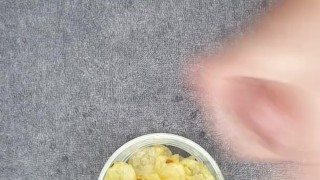 HUGE LOAD.......SALTY AND DELICIOUS