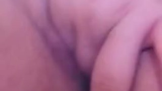 Horny teen masturbating for her boyfriend 