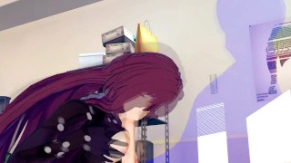 Fate/Grand Order — Scáthach(3D HENTAI)