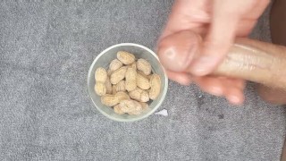 CUM SHOT ALL OVER MY NUTS 