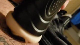 Late night fun!! Tattooed dick