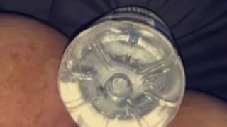 Young slut destroying her own cunt