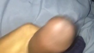 Making a mess with my cum