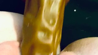 Fuck machine makes me cream during quarantine 