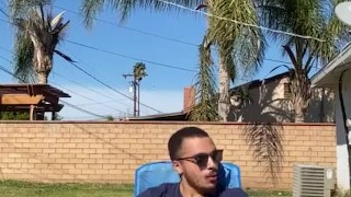 Outdoor Jerking Big Dick- Kori Blackwater 