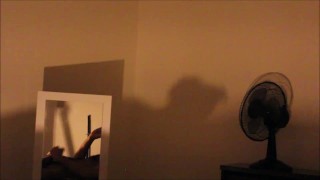 playing with my shadow