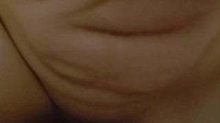 Cowgirl rides cock for creampie