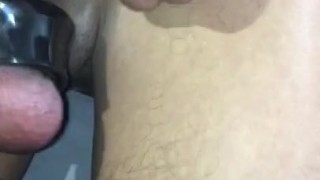 Sweatpants big balls n hung uncut 