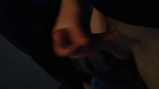 Stroking my cock wishing someone would cum let me give them immense pleasur