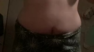 sexy milf strip tease and twerk