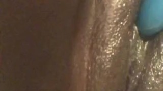 YannaTheFreak cum on blue toy