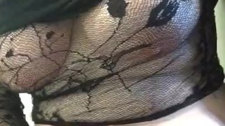 Masturbating after a creampie