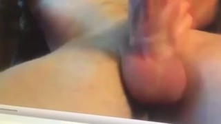 Stroking Huge Cock on Chaturbate 