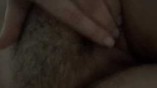 Nipple and titty play in the shower.. freshly trimmed pussy
