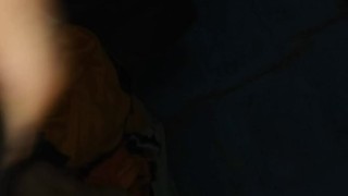 I penetrate my big cock in a glass bottle and I finish my milk in it