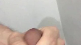 Jerking off in the fire escape stairs