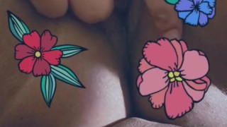 My first video playing with my pussy 
