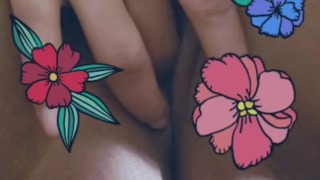 My first video playing with my pussy 