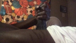 MASTURBATING WISHING IT WAS U RIDING THIS DICK!!!