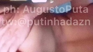 18 year old virging playing with his first dildo compilation